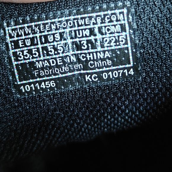 KEEN  Bern Baby Bern Black Leatger Lace Boot Women's Size 5.5 - Picture 12 of 12